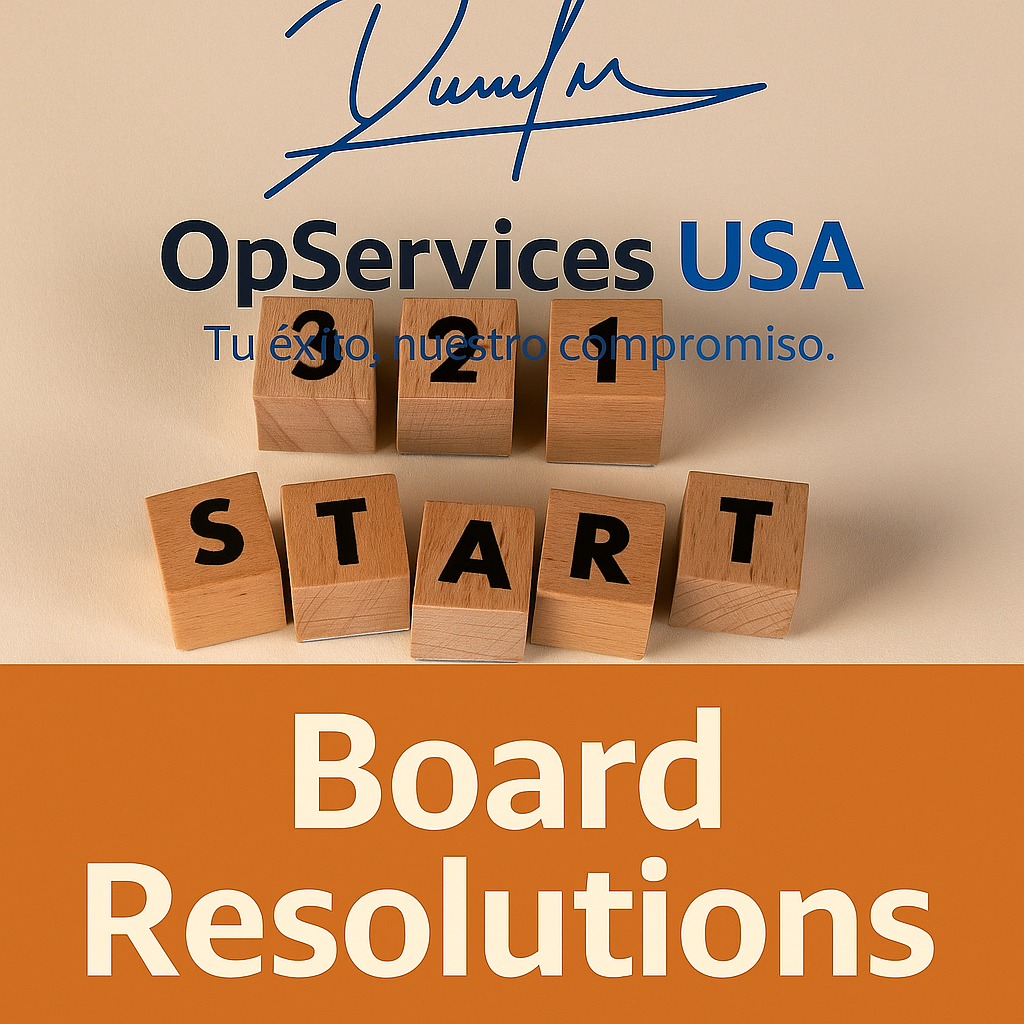 Board Resolutions