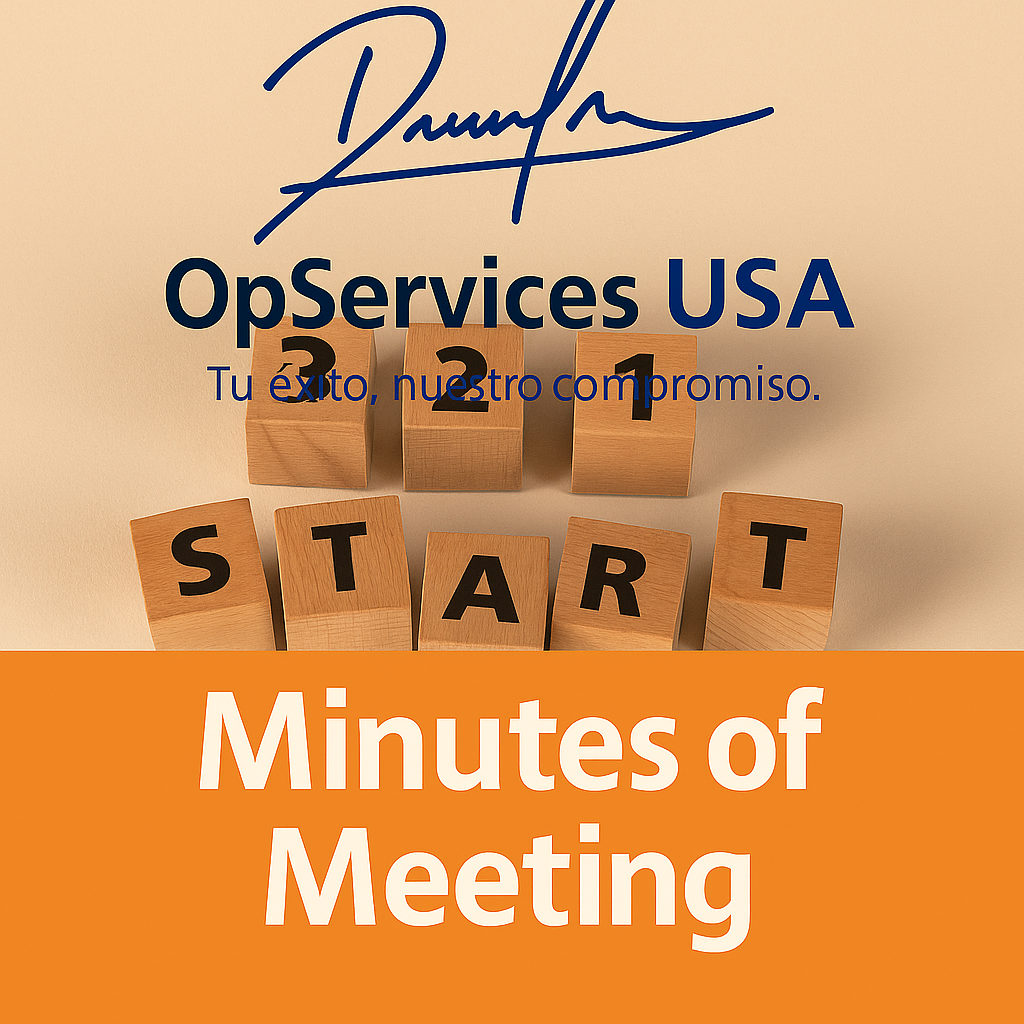 Minutes of Meeting